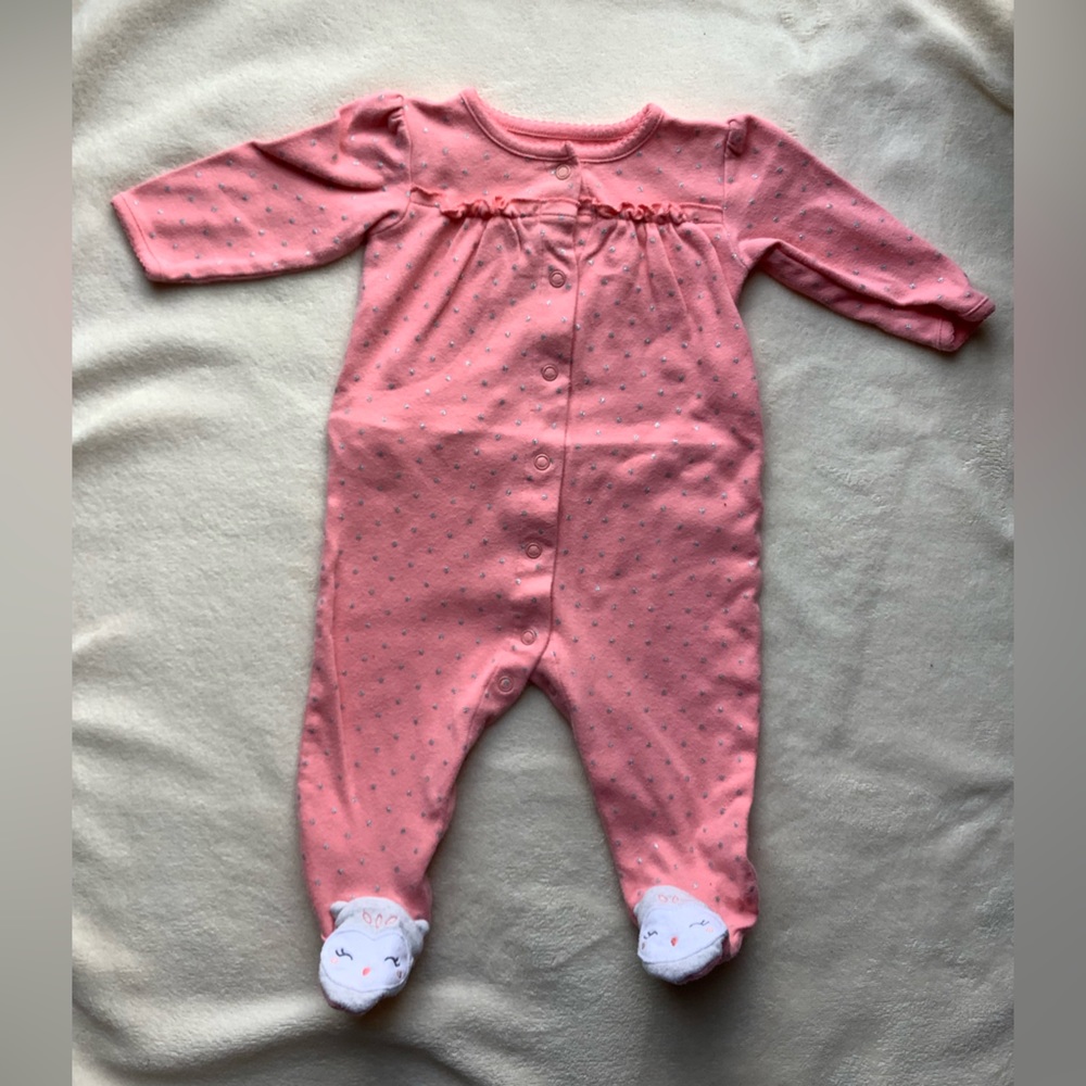 Child of mine by Carters Footed Sleeper 3 Months to 6 Months 3-6M 3M to 6M